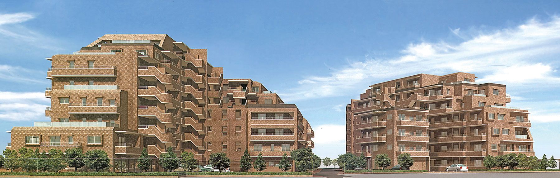 日神パレステージ井の頭公園東館・西館(2003年3月完成)